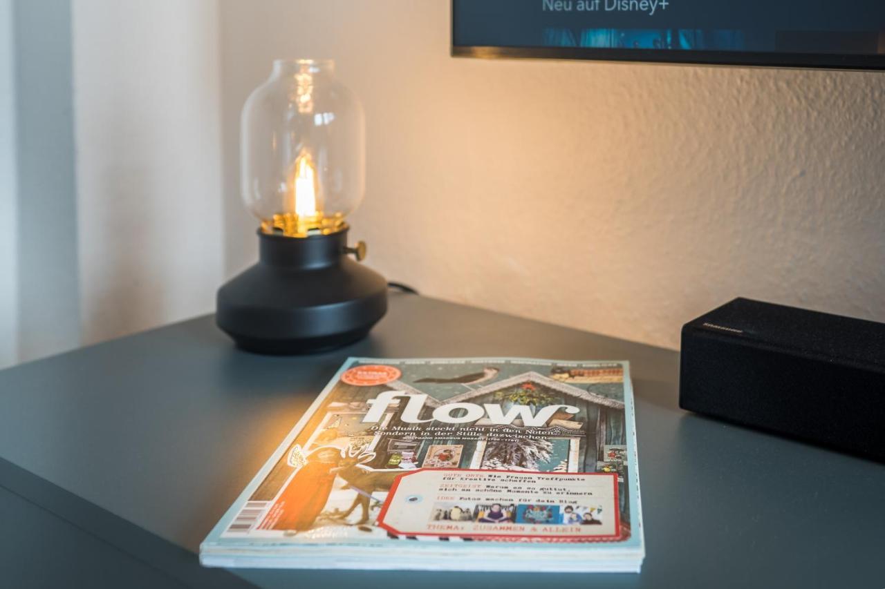 Schwarzlins Loftraum - Stilvolles Apartment Mit Smart Tv, Netflix, Disney Plus, Schnellem Wlan, Parken, Nespresso Sankt Ingbert Luaran gambar
